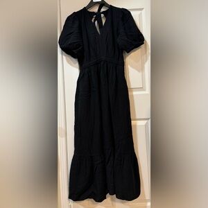 GAP Black Long Sleeve Dress